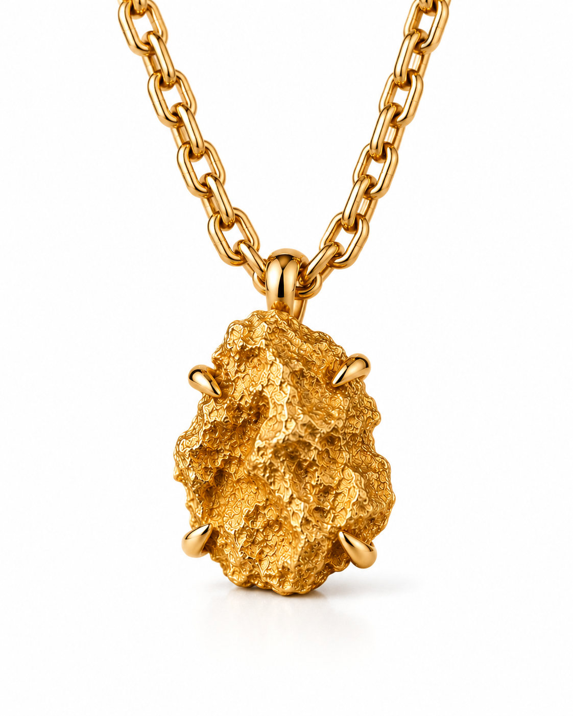 Raw Gold Necklace