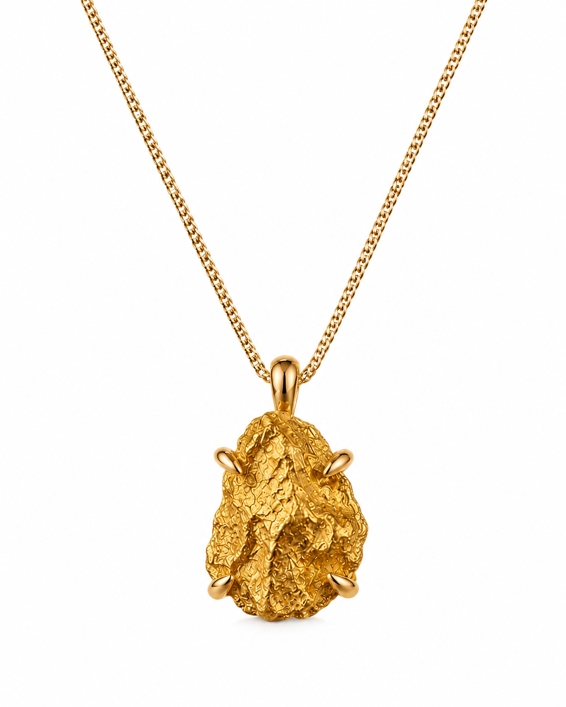 Raw Gold Necklace