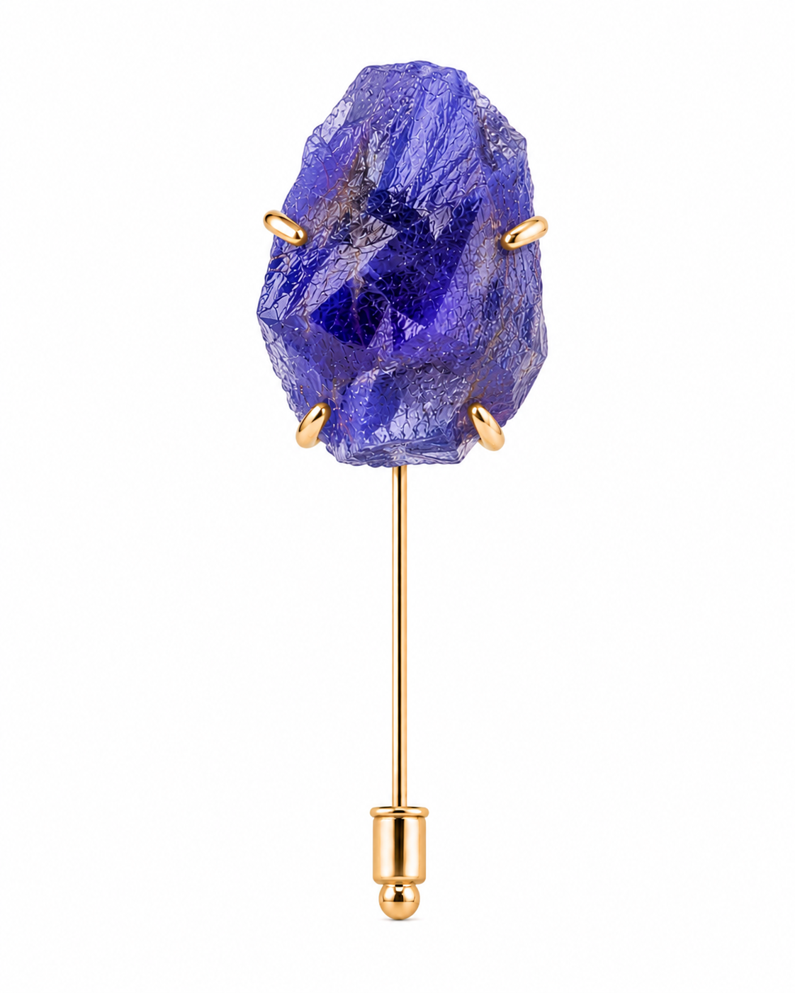 Tanzanite Lapel Pin