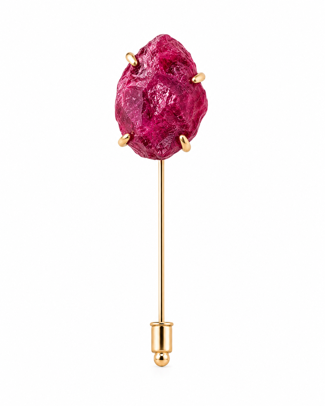 Ruby Lapel Pin