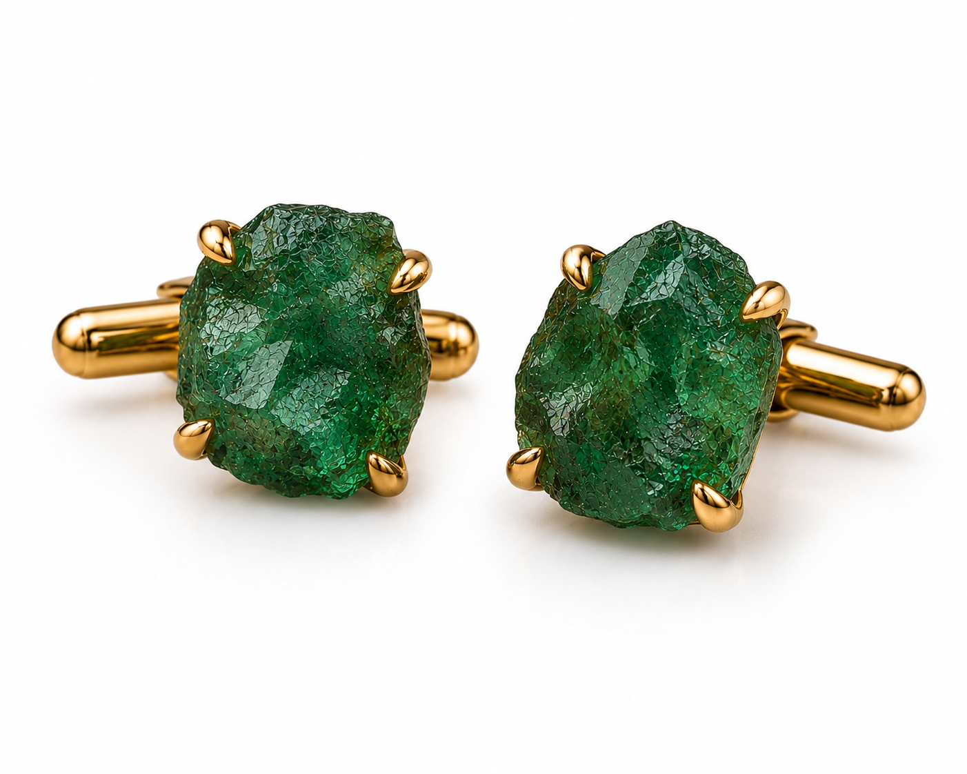 Emerald Cufflinks
