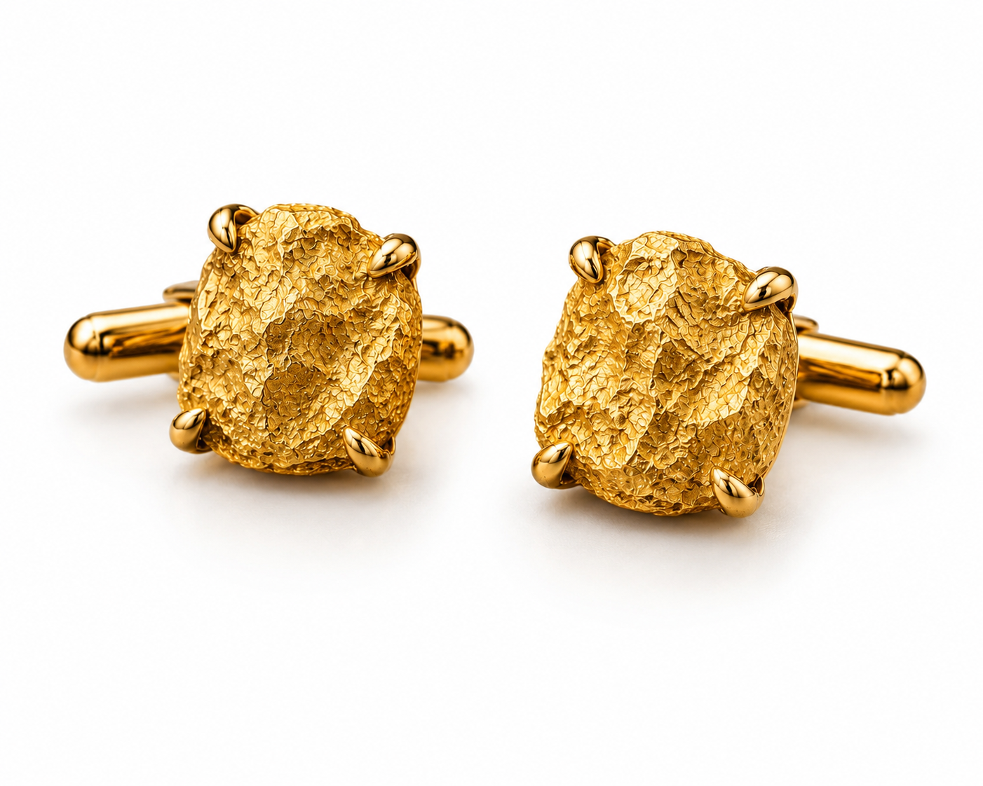 Raw Gold Cufflinks